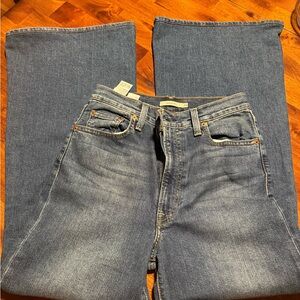 Levi's Dark Blue Flare Jeans